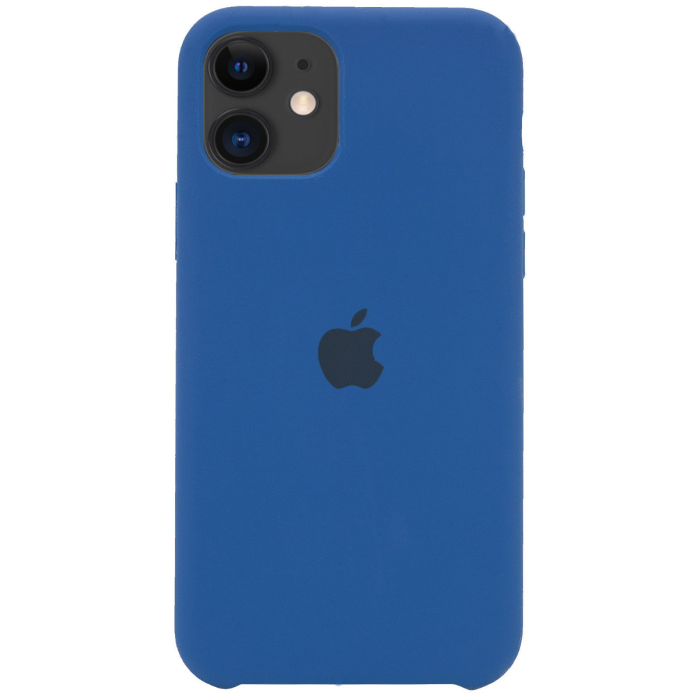 

Чохол Silicone Case (AA) для Apple iPhone 11 (6.1") (Синій / Navy Blue)