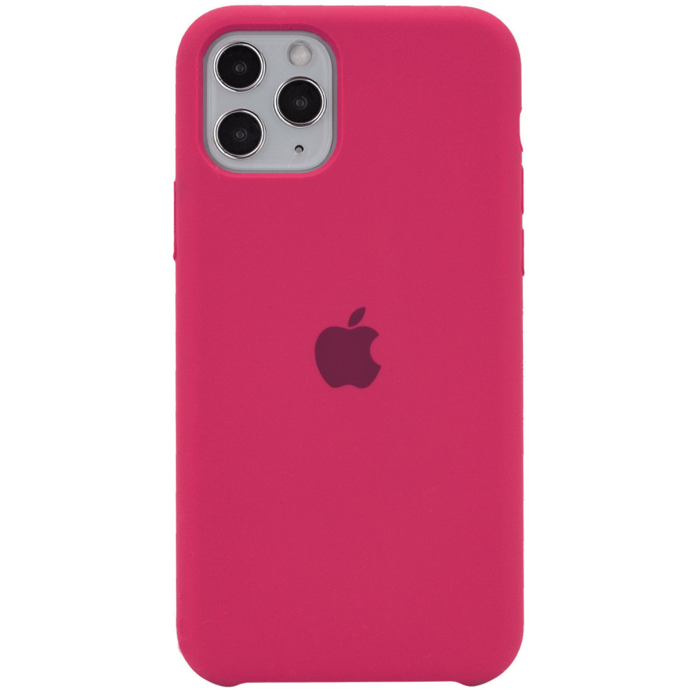 

Чехол Silicone Case (AA) для Apple iPhone 11 Pro (5.8") Розовый / Rose red (114743)