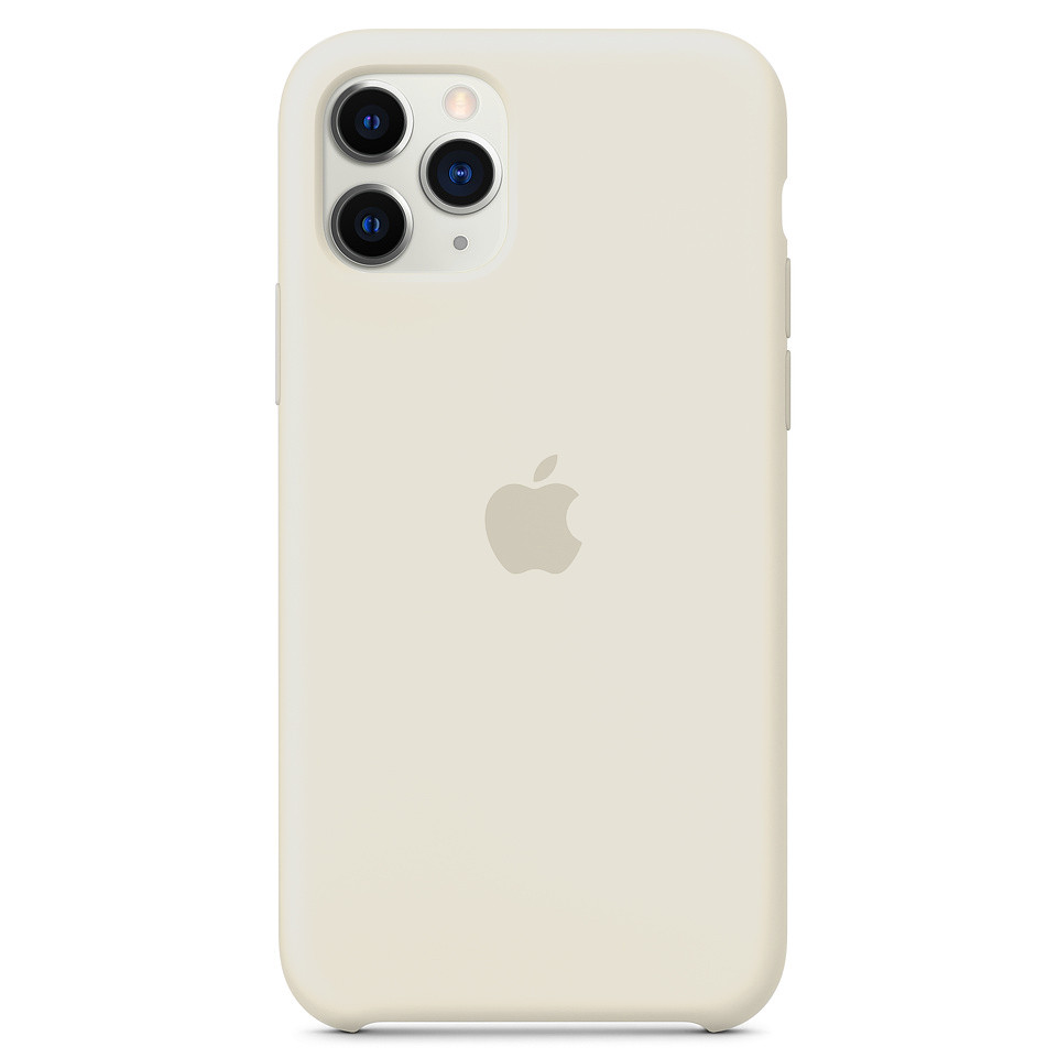 

Чохол Silicone Case (AA) для Apple iPhone 11 Pro Max (6.5") (Бежевий / Antigue White)