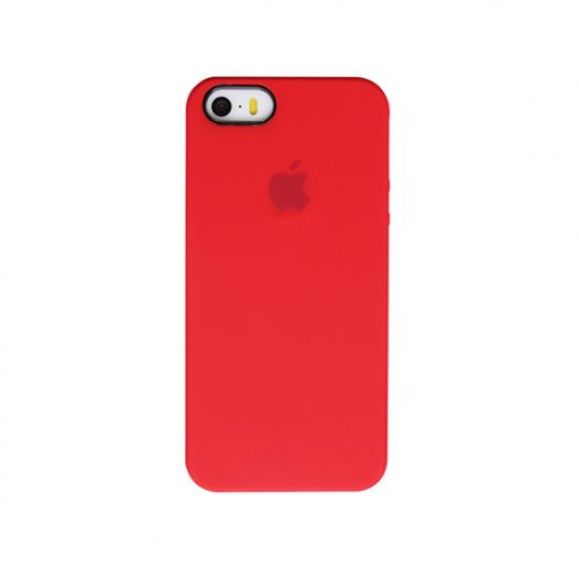 

Чохол Silicone Case (AA) для Apple iPhone 5/5S/SE (Червоний / Red)