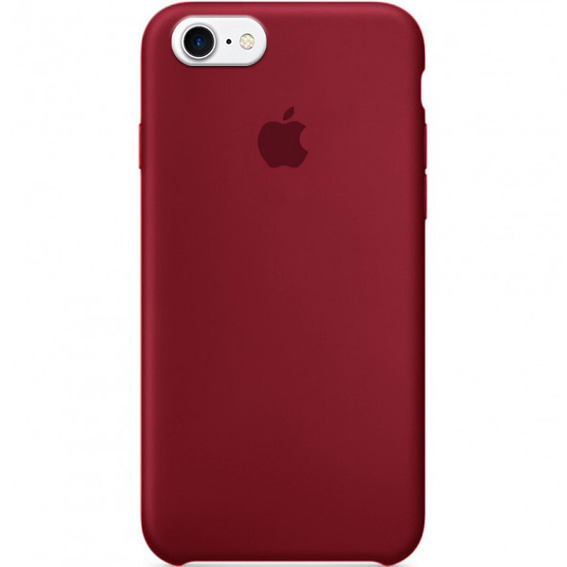 

Чехол Silicone Case (AA) для Apple iPhone 6/6s (4.7") Бордовый / Maroon (111878)