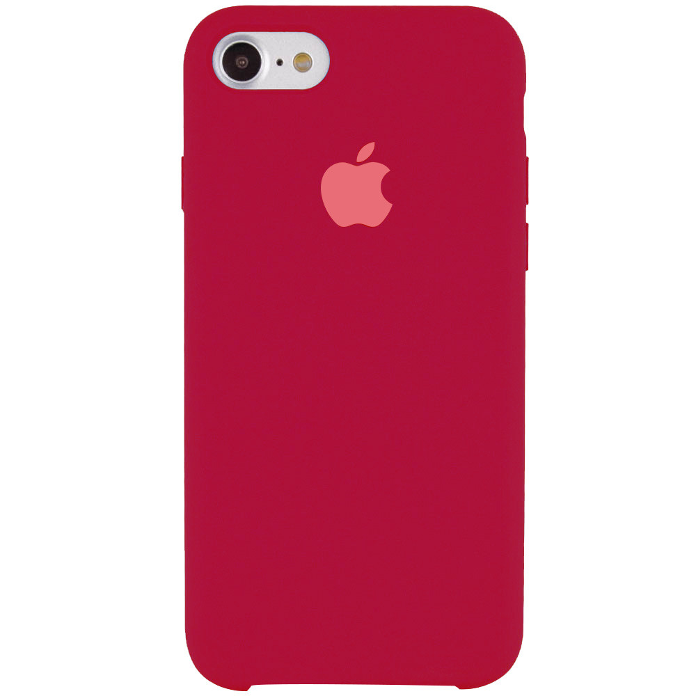

Чехол Silicone Case (AA) для Apple iPhone 6/6s (4.7") Розовый / Rose red (100862)