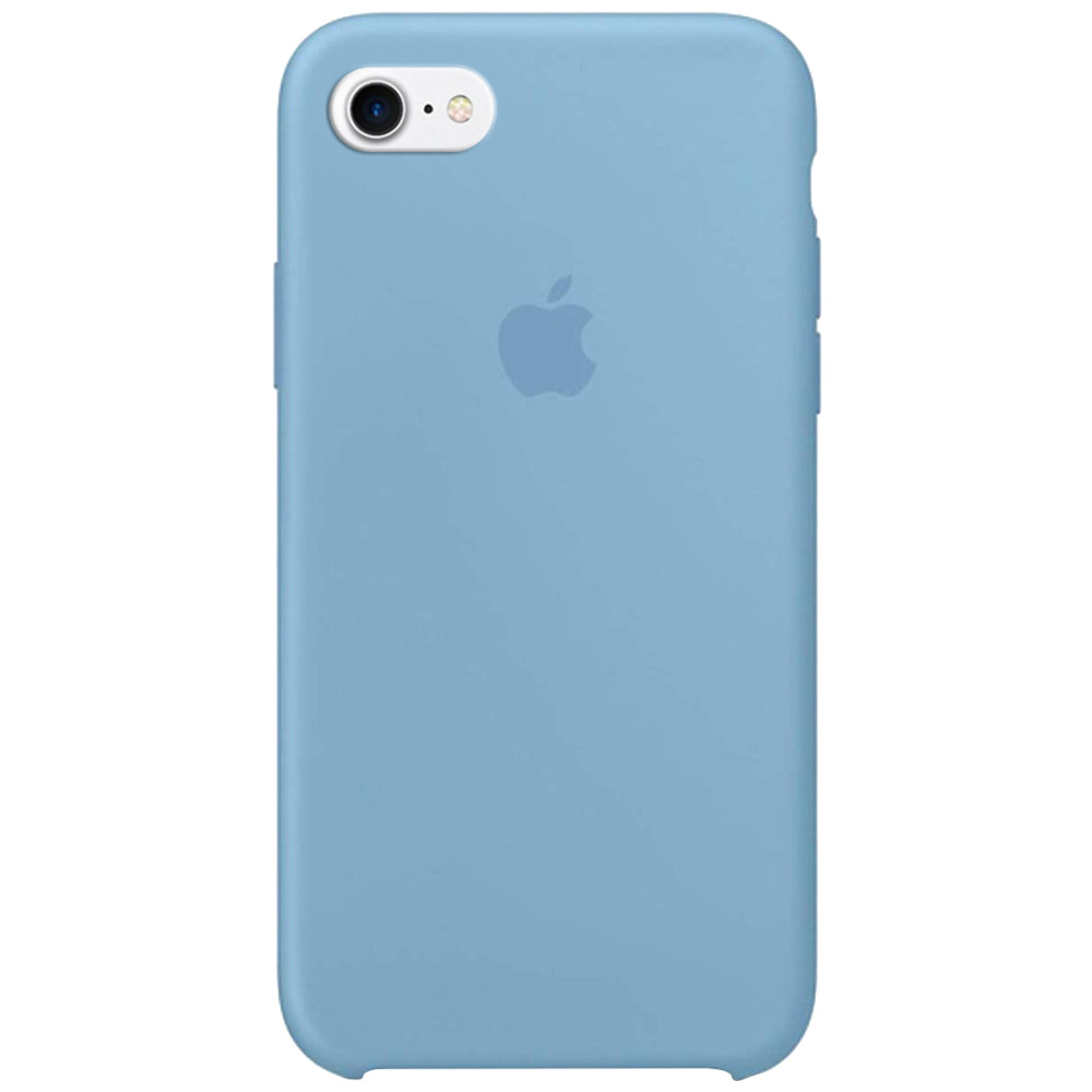 

Чехол Silicone Case (AA) для Apple iPhone SE (2020) Голубой / Cornflower (114760)