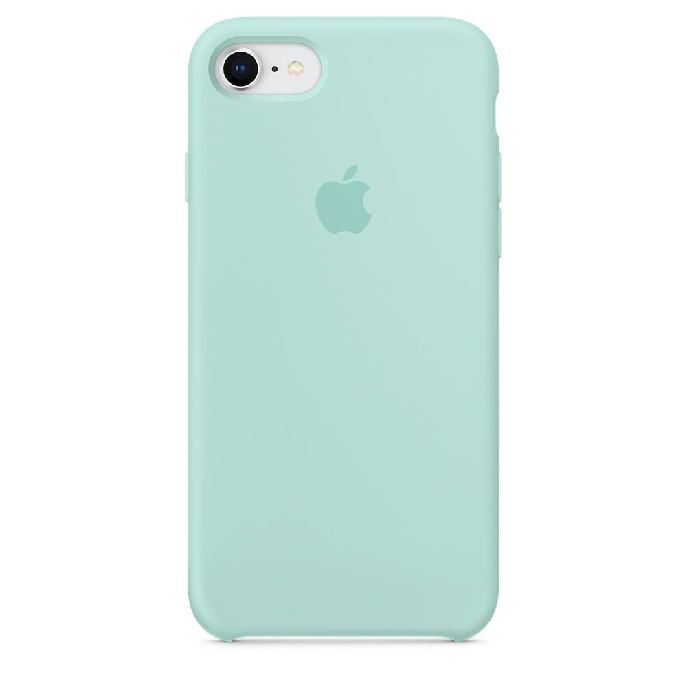 

Чехол Silicone Case (AA) для Apple iPhone SE (2020) Голубой / Marine Green (114884)