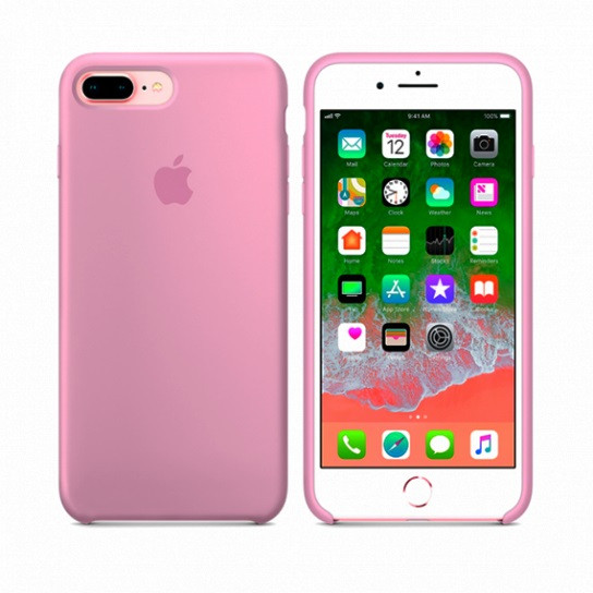 

Чехол Silicone Case (AA) для Apple iPhone 7 plus / 8 plus (5.5") Розовый / Pink (100914)