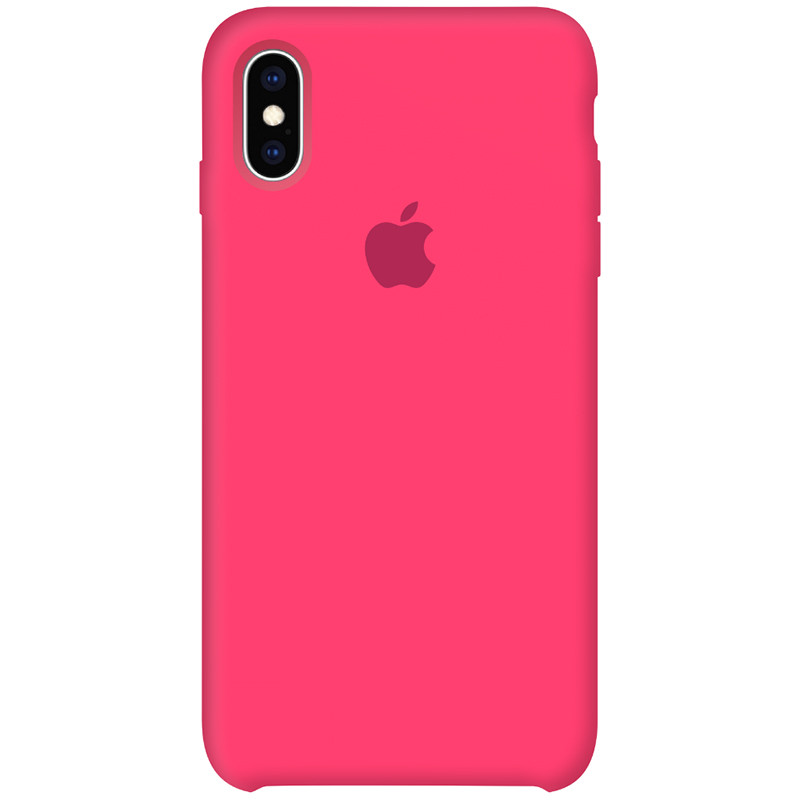 

Чохол Silicone Case (AA) для Apple iPhone XS (5.8") (Рожевий / Barbie pink)