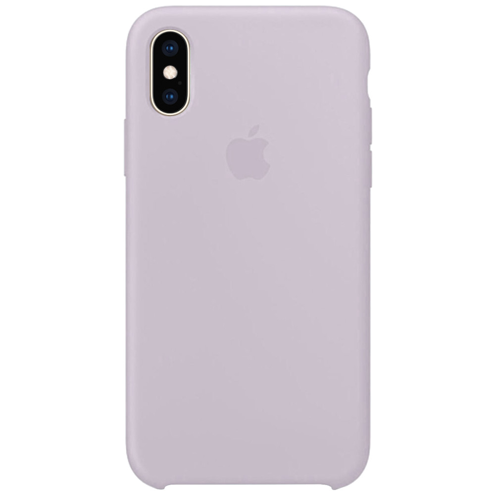 

Чохол Silicone Case (AA) для Apple iPhone X (5.8'') (Сірий / Lavender)