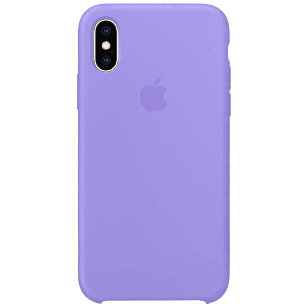 

Чохол Silicone Case (AA) для Apple iPhone X (5.8'') (Бузковий / Dasheen)