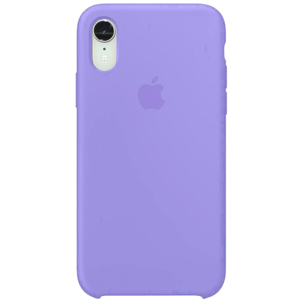 

Чохол Silicone Case (AA) для Apple iPhone XR (6.1") (Бузковий / Dasheen)