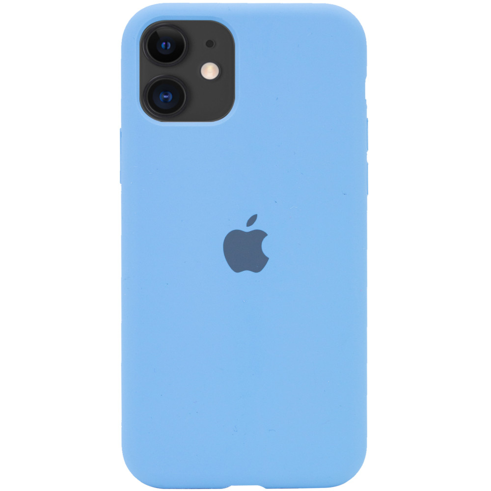 

Чохол Silicone Case Full Protective (AA) для Apple iPhone 11 (6.1") (Блакитний / Cornflower)