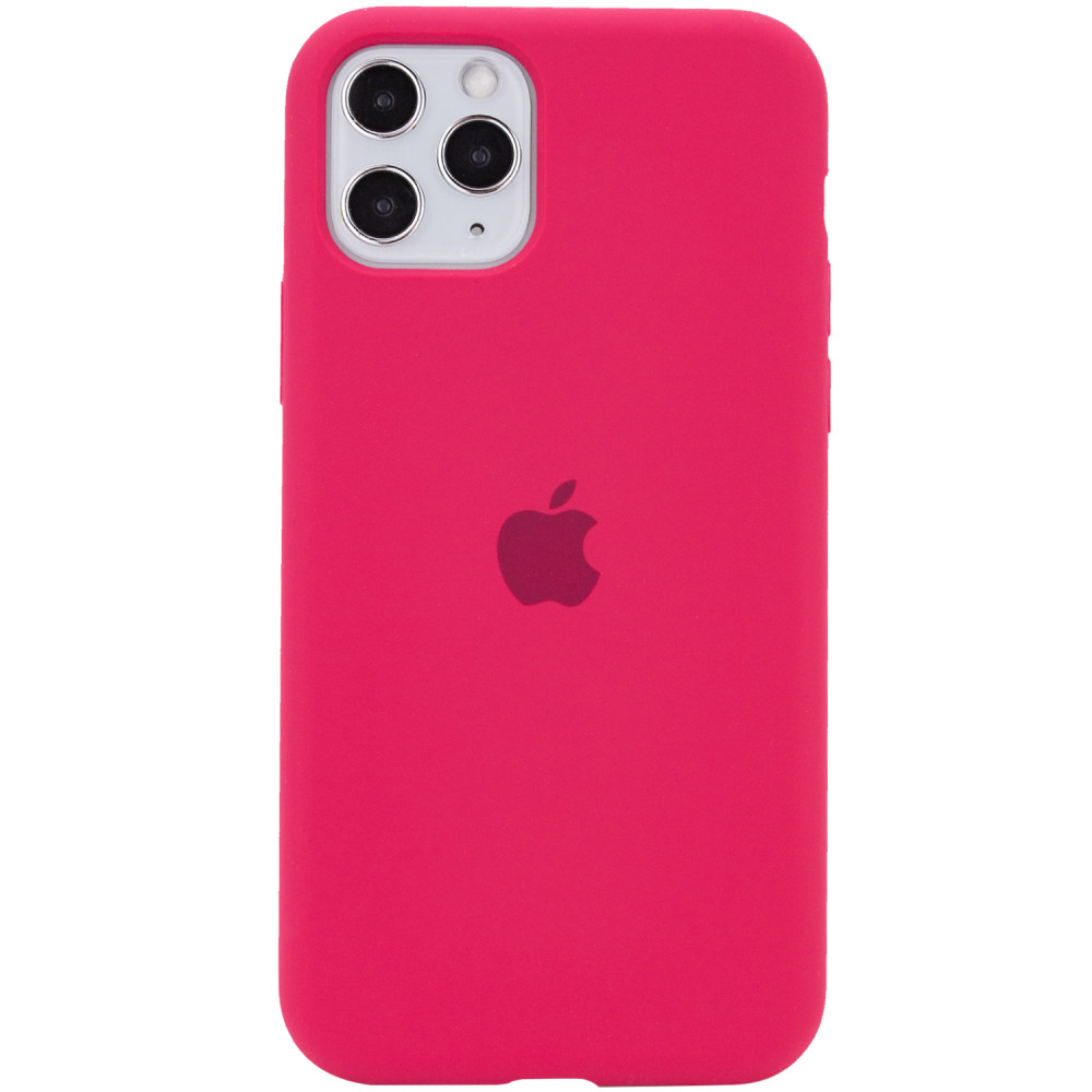 

Чехол Silicone Case Full Protective (AA) для Apple iPhone 11 Pro (5.8") Розовый / Rose red (116356)