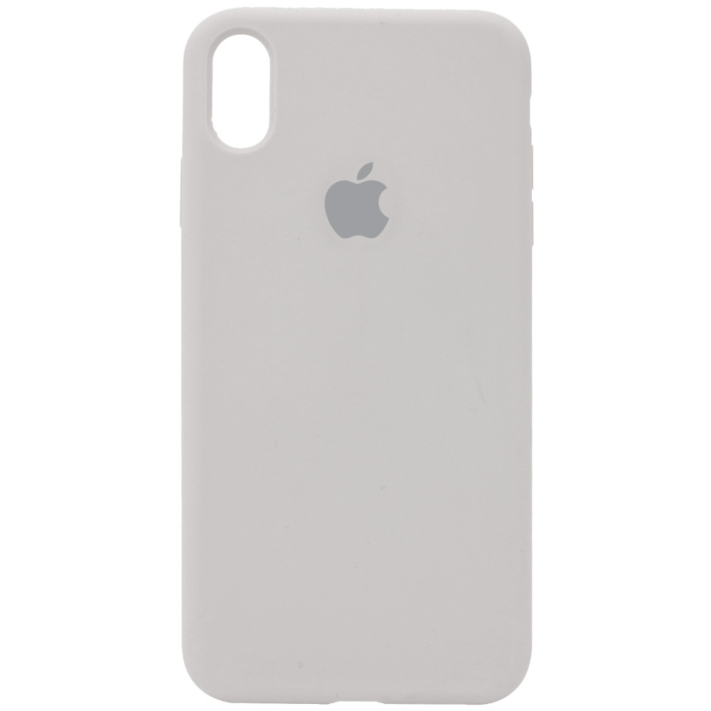 

Чохол Silicone Case Full Protective (AA) для Apple iPhone X (5.8'') (Сірий / Stone)
