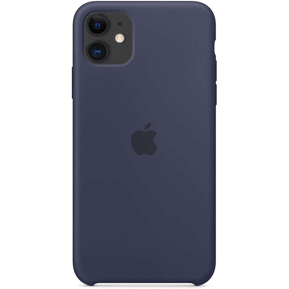 

Чехол Silicone case (AAA) для Apple iPhone 11 (6.1") Синий / Midnight blue (112147)
