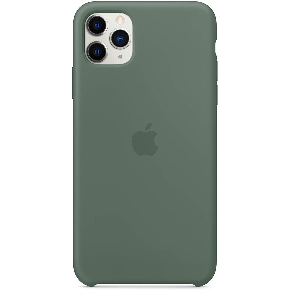 

Чохол Silicone case (AAA) для Apple iPhone 11 Pro (5.8") (Зелений / Pine green)