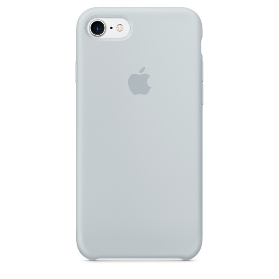 

Чехол Silicone case (AAA) для Apple iPhone 7 / 8 (4.7") Голубой / Mist blue (100937)