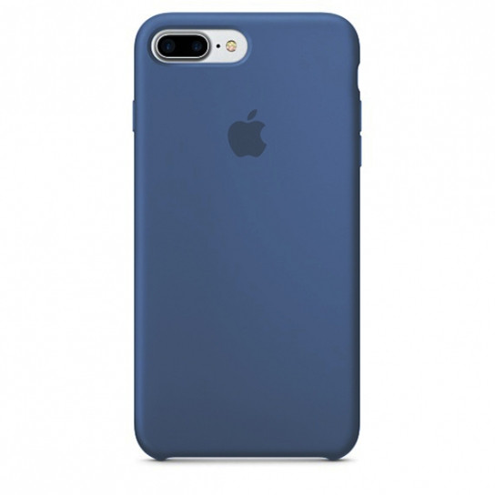 

Чехол Silicone case (AAA) для Apple iPhone 7 plus / 8 plus (5.5") Синий / Midnight Blue (101077)