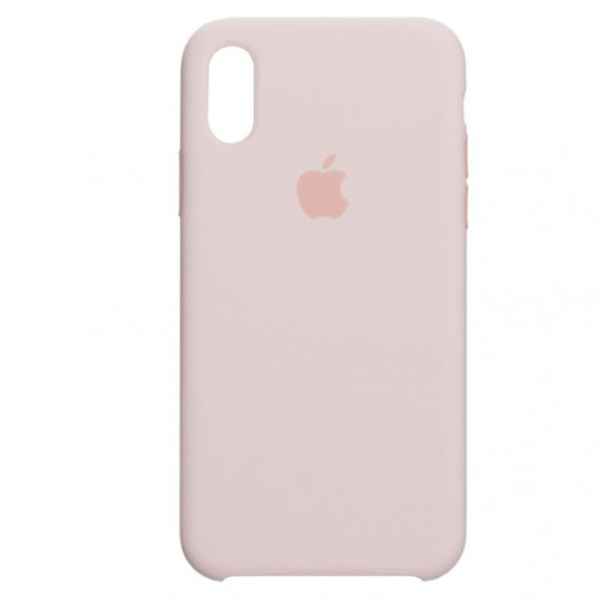 

Чохол Silicone case (AAA) для Apple iPhone XS (5.8") (Рожевий / Pink Sand)