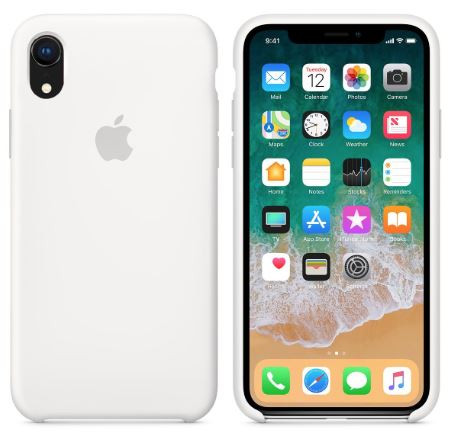 

Чехол Silicone case (AAA) для Apple iPhone XR (6.1") Белый / White (101086)