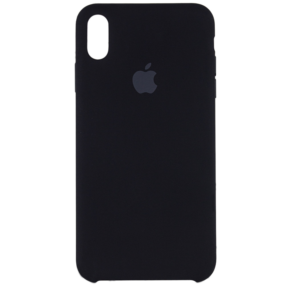 

Чехол Silicone case (AAA) для Apple iPhone XS Max (6.5") Черный / Black (101213)