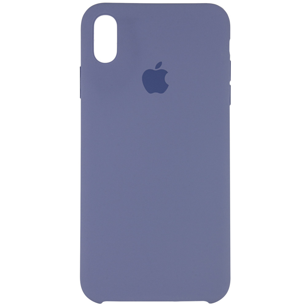 

Чехол Silicone case (AAA) для Apple iPhone XS Max (6.5") Серый / Lavender (101208)