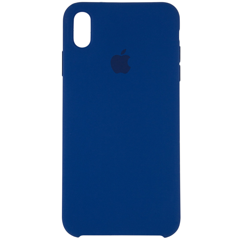 

Чохол Silicone case (AAA) для Apple iPhone XS Max (6.5") (Синій / Blue Horizon)