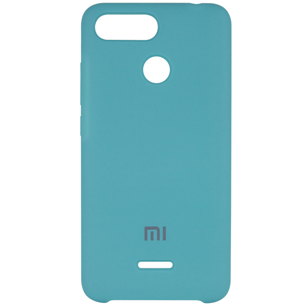 

Чехол Silicone Cover (AA) для Xiaomi Redmi 6 Голубой / Marine Green (101390)
