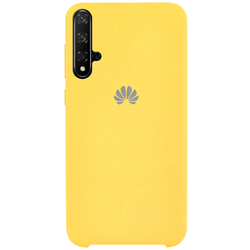 

Чехол Silicone Cover (AA) для Huawei Honor 20 / Nova 5T Желтый / Yellow (120762)