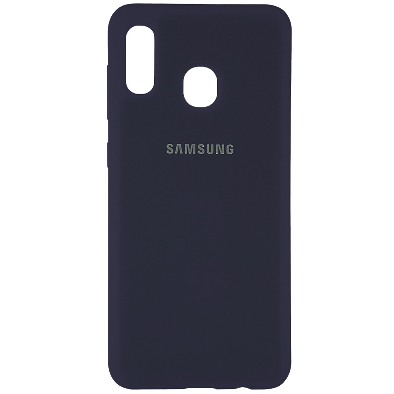 

Чехол Silicone Cover (AA) для Samsung Galaxy A20 (A205F) Синий / Midnight Blue (103319)