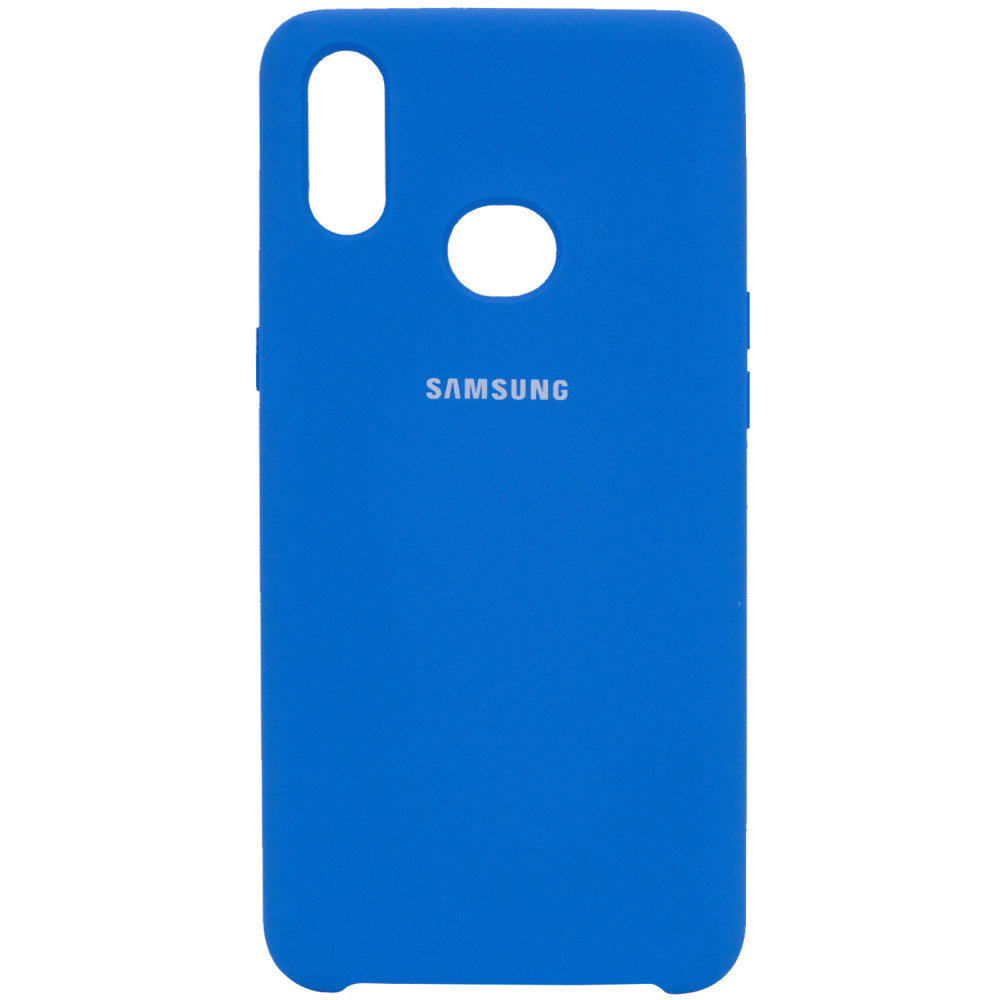 

Чехол Silicone Cover (AA) для Samsung Galaxy A10s Синий / Blue (120710)