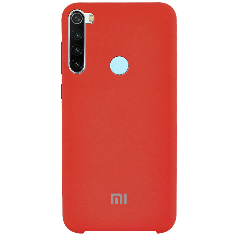 

Чехол Silicone Cover (AA) для Xiaomi Redmi Note 8 Красный / Red (120570)