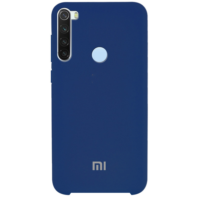 

Чехол Silicone Cover (AA) для Xiaomi Redmi Note 8 Синий / Navy Blue (120588)