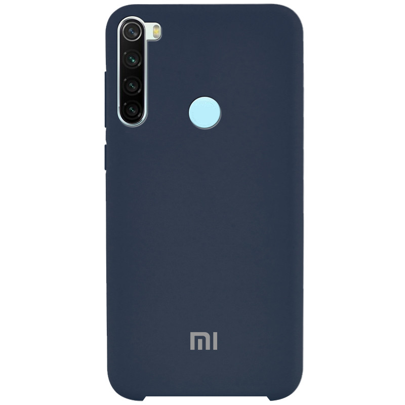 

Чехол Silicone Cover (AA) для Xiaomi Redmi Note 8 / Note 8 2021 Синий / Midnight Blue (120574)