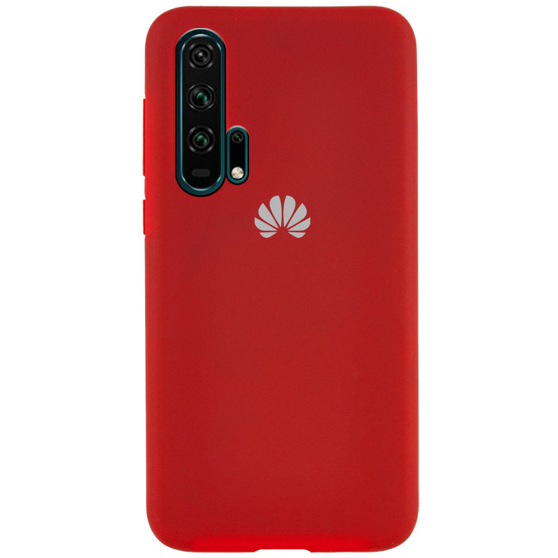 

Чехол Silicone Cover Full Protective (AA) для Huawei Honor 20 Pro Красный / Dark Red (114495)