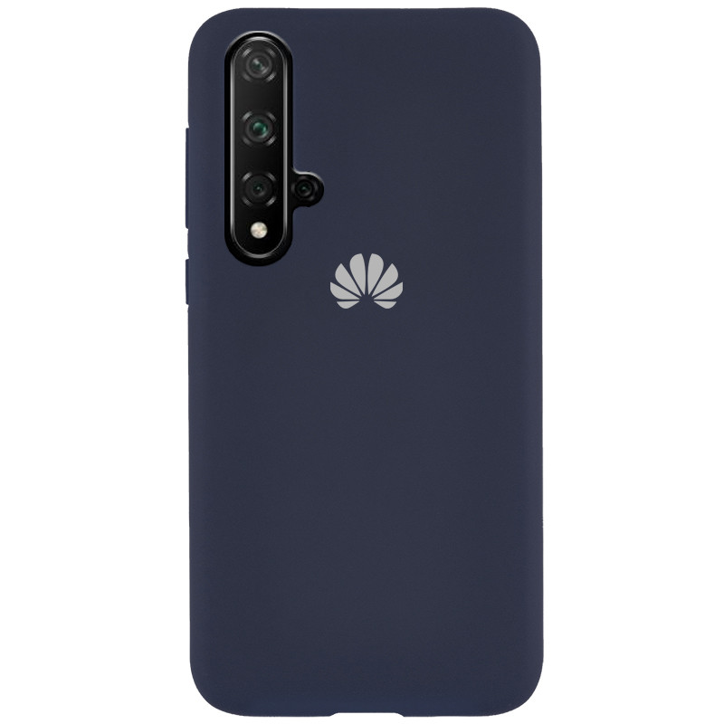 

Чехол Silicone Cover Full Protective (AA) для Huawei Honor 20 / Nova 5T Синий / Dark Blue (114484)