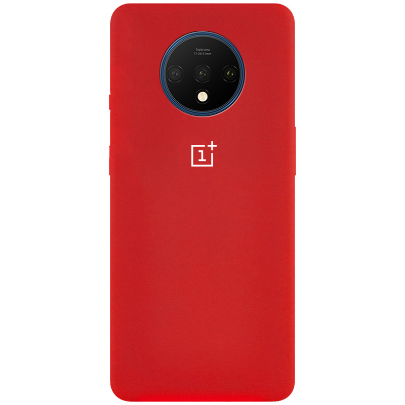 

Чехол Silicone Cover Full Protective (AA) для OnePlus 7T Красный / Red (114515)