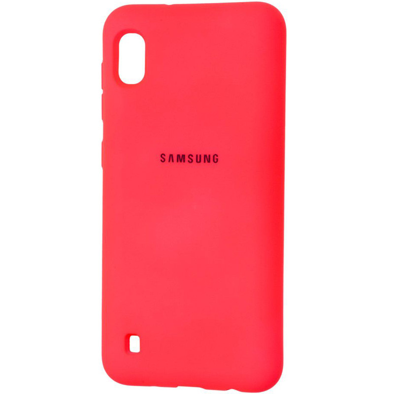 

Чехол Silicone Cover Full Protective (AA) для Samsung Galaxy A10 (A105F) Розовый / Hot Pink (104214)