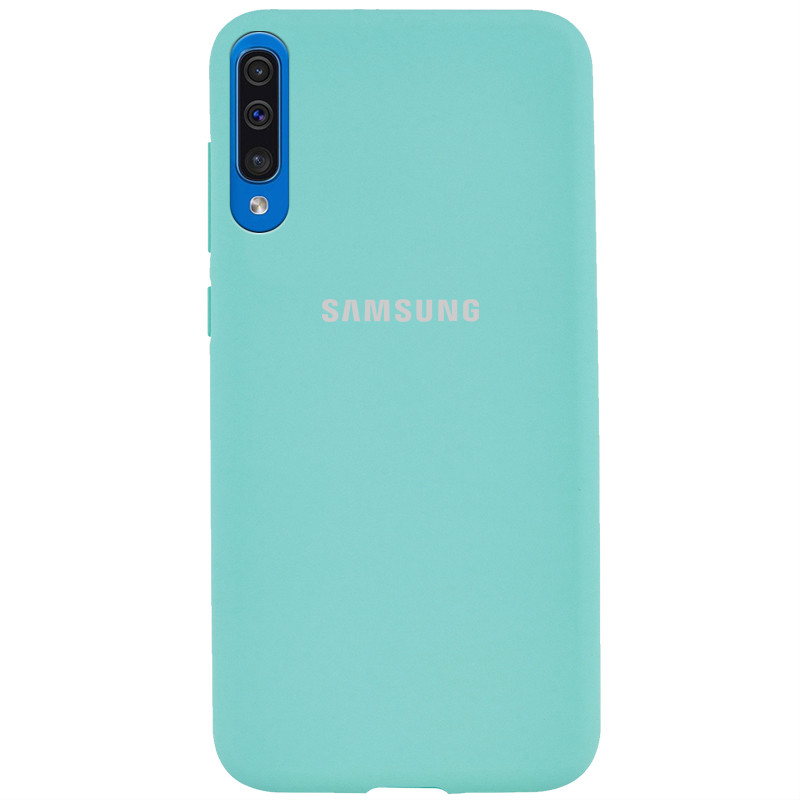 

Чехол Silicone Cover Full Protective (AA) для Samsung Galaxy A50s Бирюзовый / Ice Blue (106245)