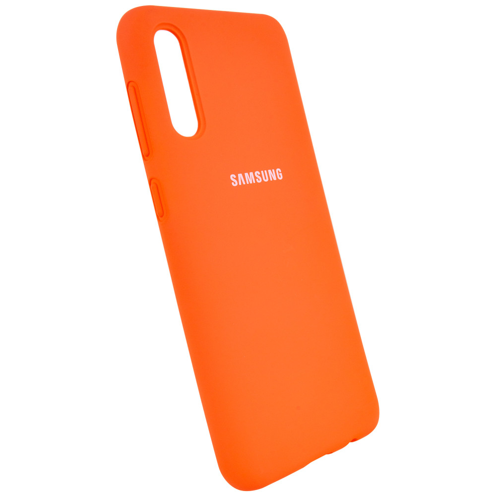 

Чехол Silicone Cover Full Protective (AA) для Samsung Galaxy A50s Оранжевый / Orange (104233)