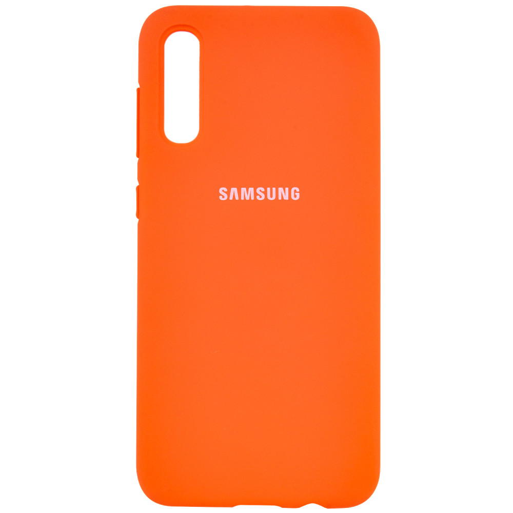 

Чехол Silicone Cover Full Protective (AA) для Samsung Galaxy A50 (A505F) / A50s / A30s Оранжевый / Orange (104233)