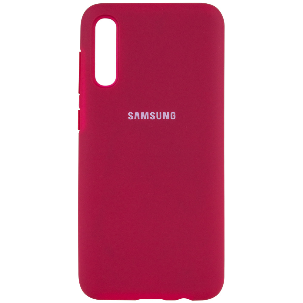 

Чехол Silicone Cover Full Protective (AA) для Samsung Galaxy A50 (A505F) / A50s / A30s Розовый / Hot Pink (104235)