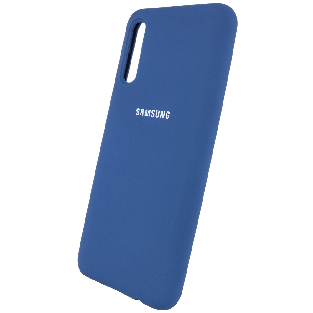 

Чехол Silicone Cover Full Protective (AA) для Samsung Galaxy A30s Синий / Navy Blue (104241)