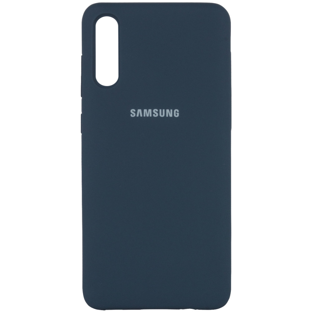 

Чехол Silicone Cover Full Protective (AA) для Samsung Galaxy A70 (A705F) Синий / Navy Blue (104271)