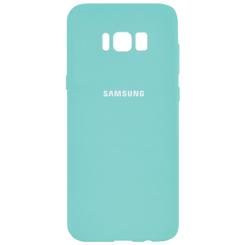 

Чехол Silicone Cover Full Protective (AA) для Samsung G955 Galaxy S8 Plus Бирюзовый / Ice Blue (114923)