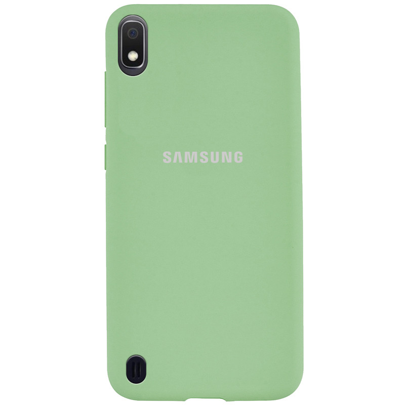 

Чехол Silicone Cover Full Protective (AA) для Samsung Galaxy A10 (A105F) Мятный / Mint (114534)