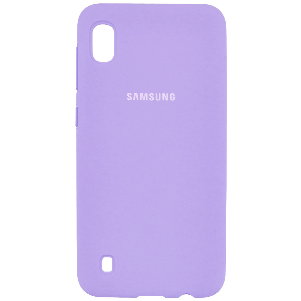 

Чехол Silicone Cover Full Protective (AA) для Samsung Galaxy A10 (A105F) Сиреневый / Dasheen (113159)