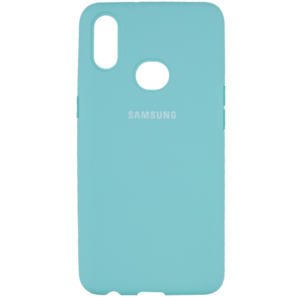 

Чехол Silicone Cover Full Protective (AA) для Samsung Galaxy A10s Бирюзовый / Ice Blue (114546)