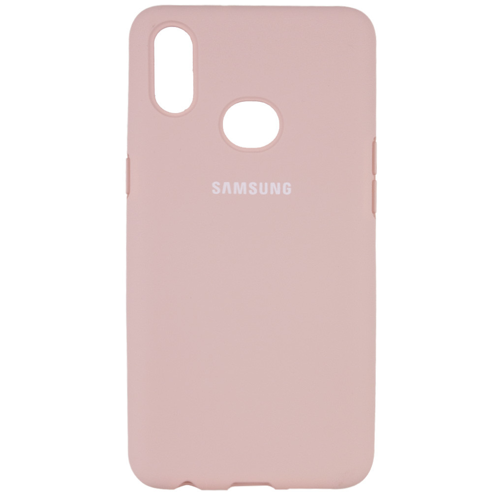 

Чохол Silicone Cover Full Protective (AA) для Samsung Galaxy A10s (Рожевий / Pink Sand)