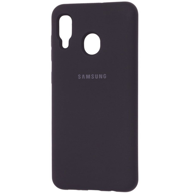 

Чохол Silicone Cover Full Protective (AA) для Samsung Galaxy A30 (Чорний / Black)