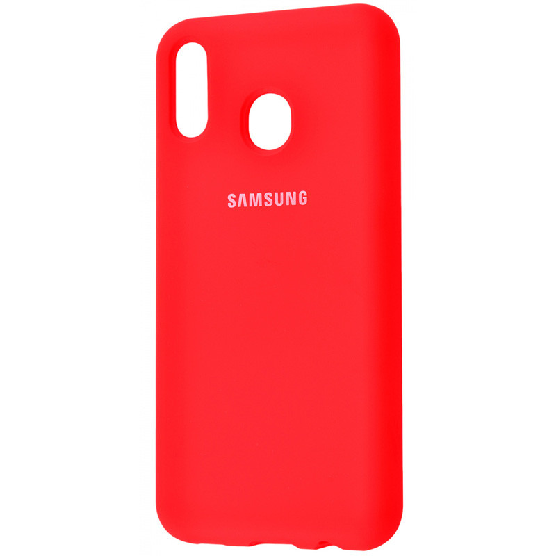 

Чохол Silicone Cover Full Protective (AA) для Samsung Galaxy A30 (Червоний / Red)