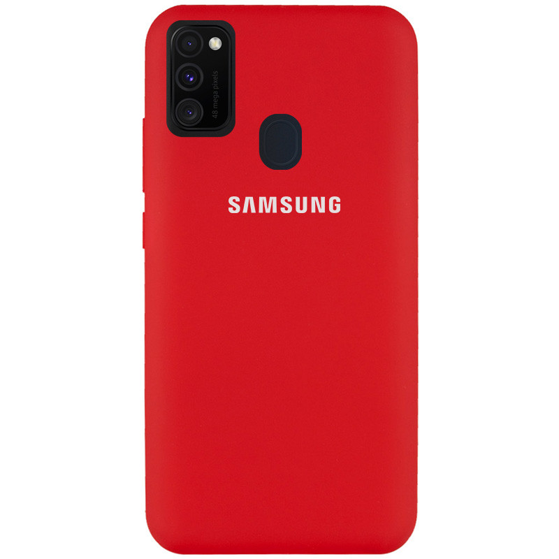 

Чехол Silicone Cover Full Protective (AA) для Samsung Galaxy M30s / M21 Красный / Dark Red (114592)